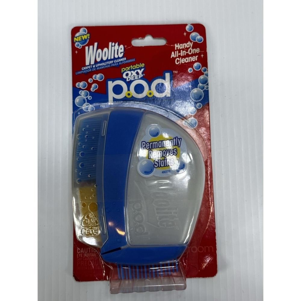 Woolite Portable Oxy Deep‎ POD All In One Carpet Upholstery Cleaner New Sealed
